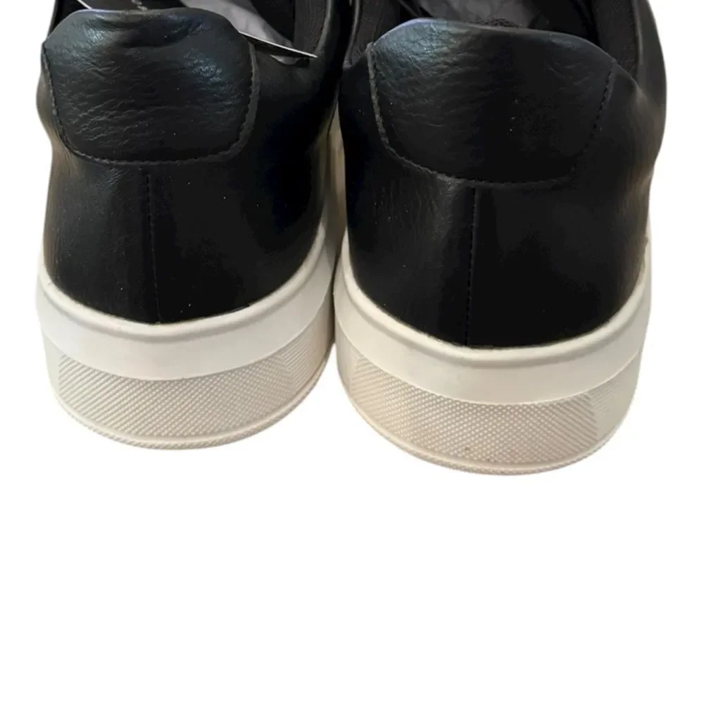 New No Boundaries Men’s Black White Sneakers 10
